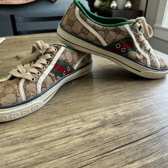 Men’s Gucci 1977 Tennis Sneakers Size 7 - Picture 5 of 5